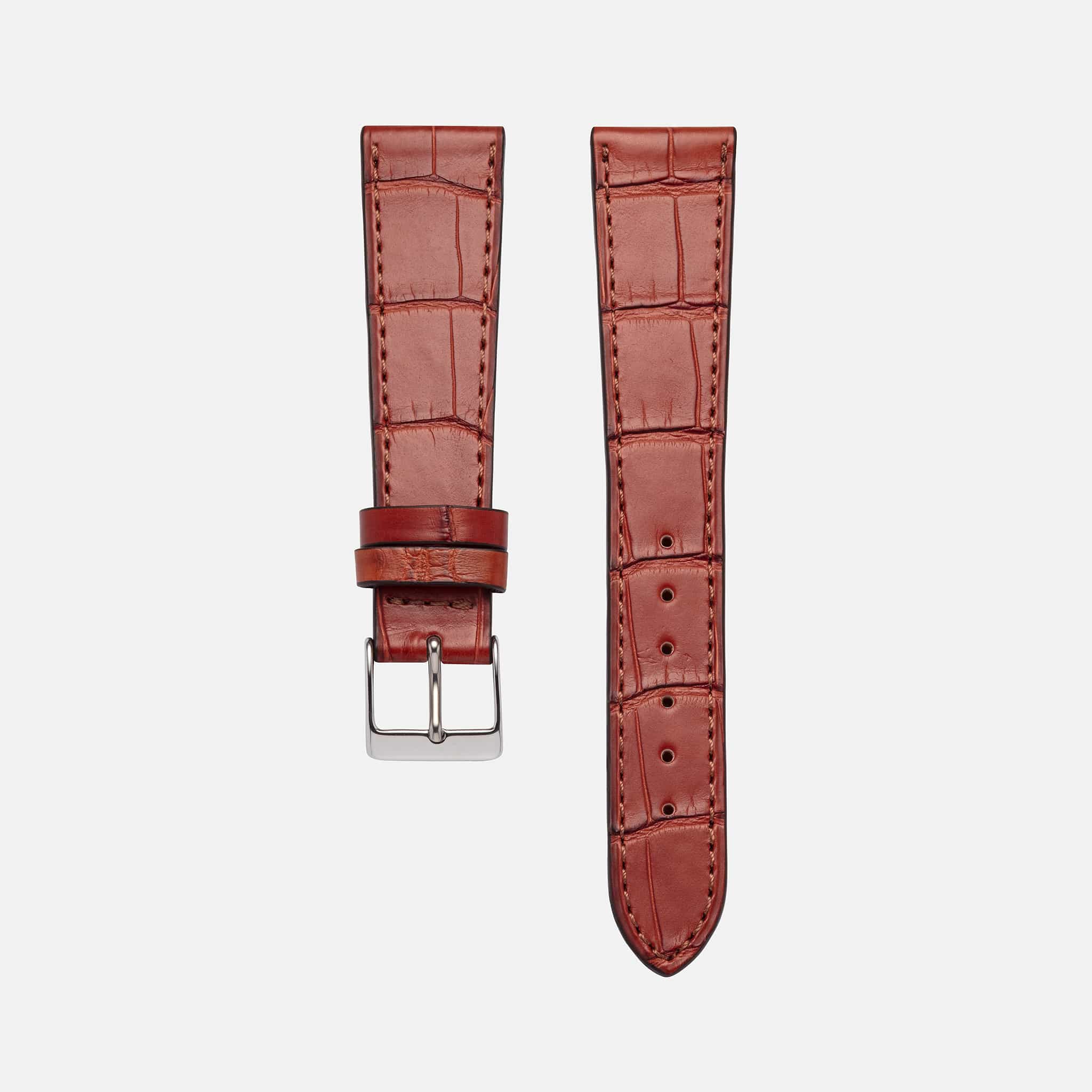 Full Cut – Armband aus vollflächigem Louisiana-Alligatorleder