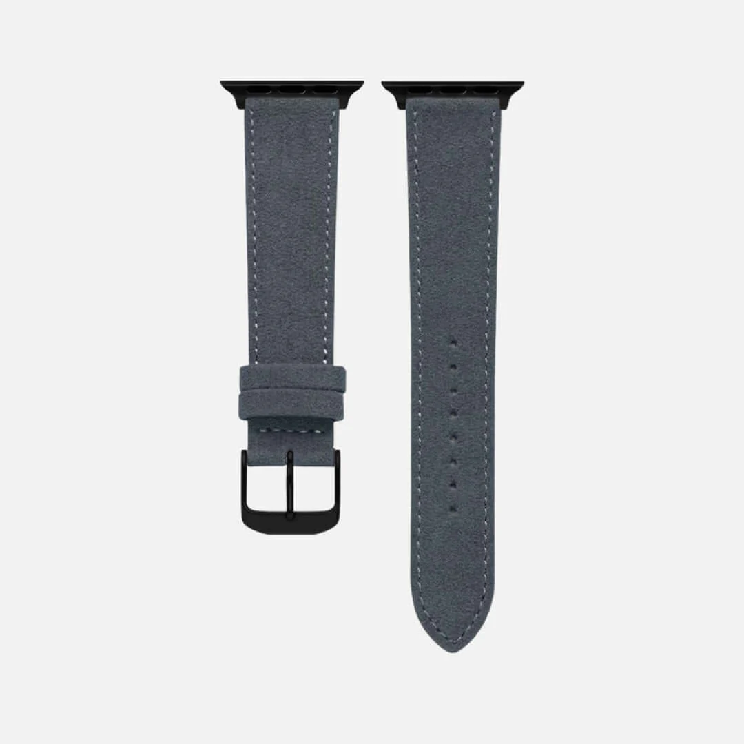 Alcantara – Apple Watch Armband in Dunkelgrau - Image 8