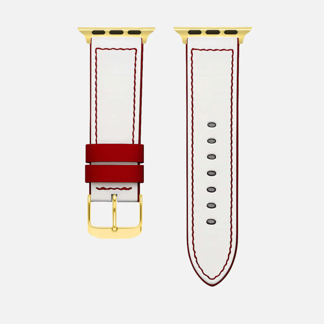 Das Sandlot – Weißes Baseball-Leder Apple Watch Band - Image 11
