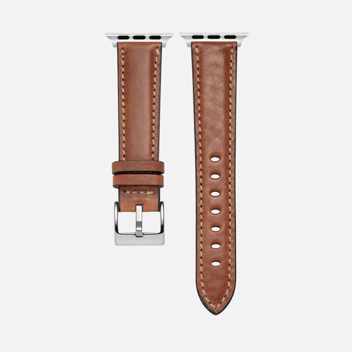 Apple Watch Lederarmband Casablanca – Hellbraun - Image 8