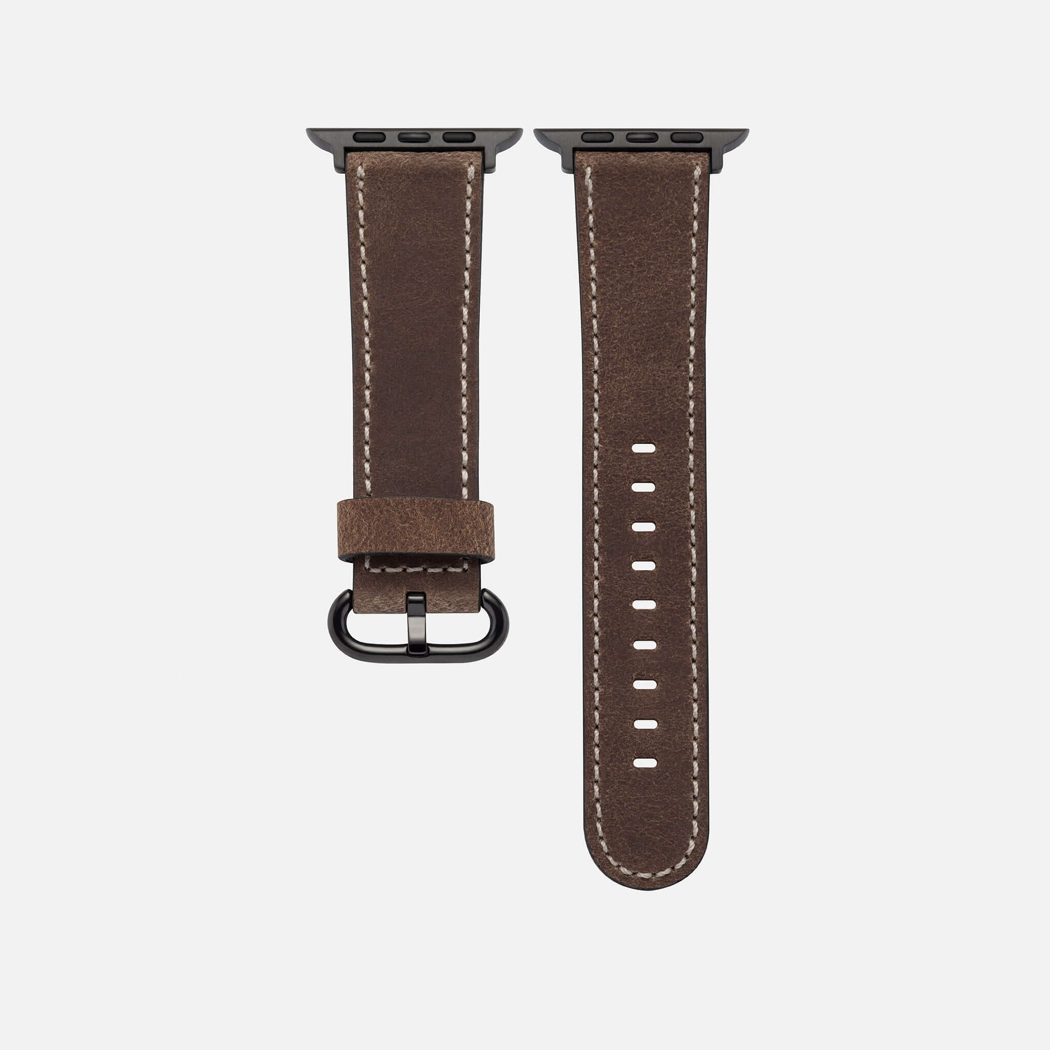 Apple Watch Lederarmband Vintage â Dunkelbraun