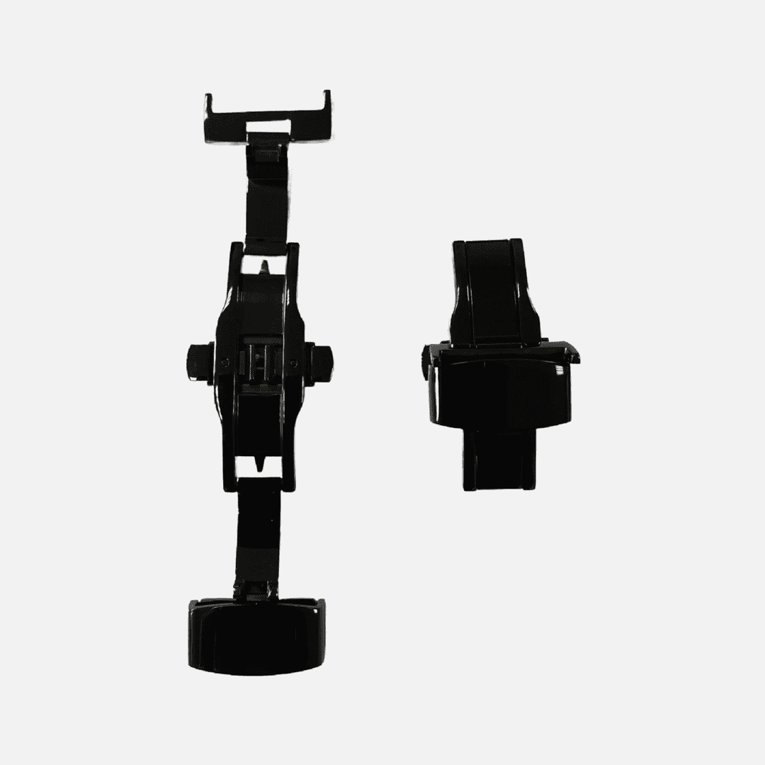 Edelstahl Faltschließe für Leder-Uhrenarmbänder - Image 3
