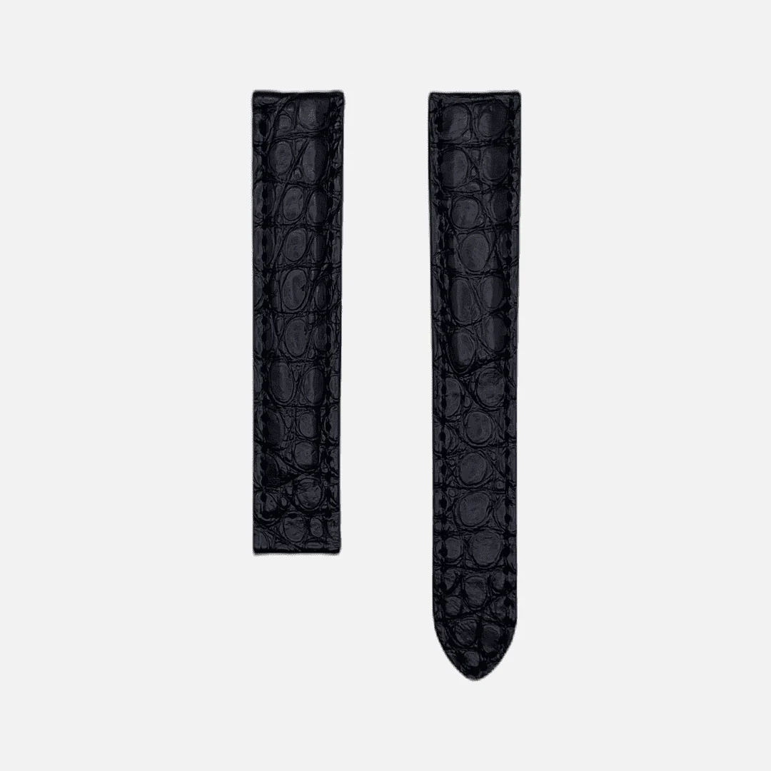 Versailles â Uhrenarmband aus Louisiana-Alligatorleder fĂŒr Cartier-FaltschlieĂe