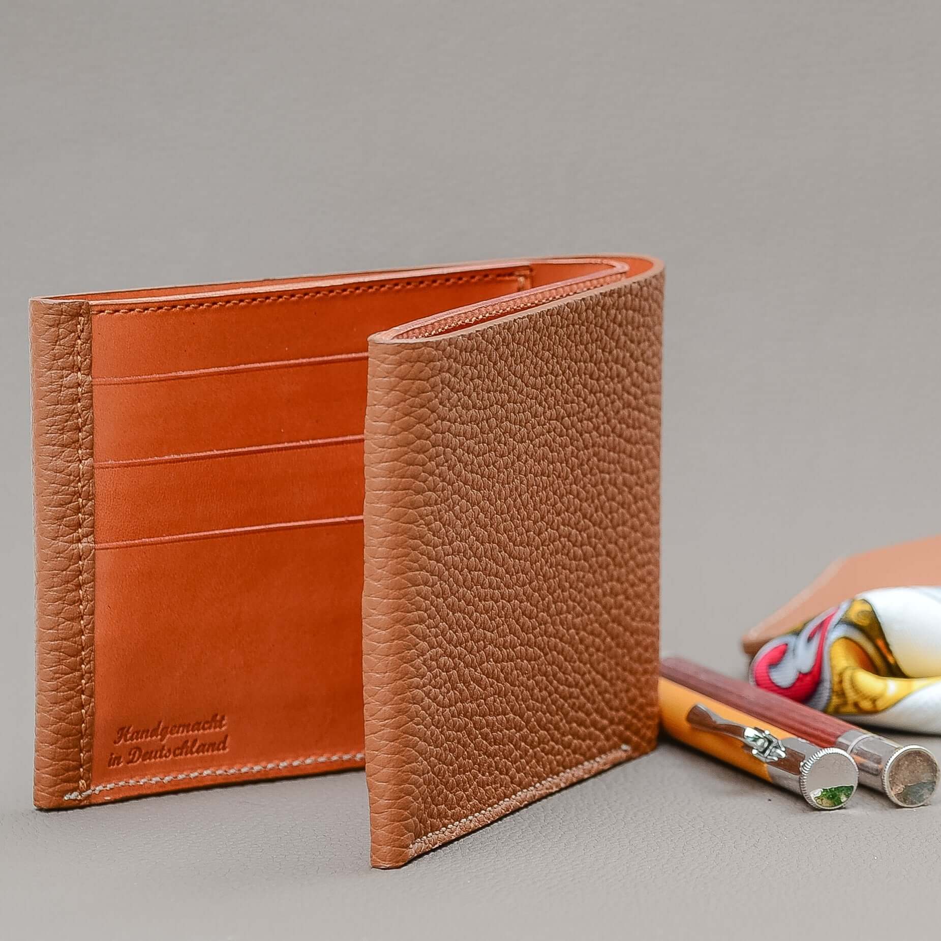 Eleganter Geldbeutel Herren Leder Deauville - Image 19