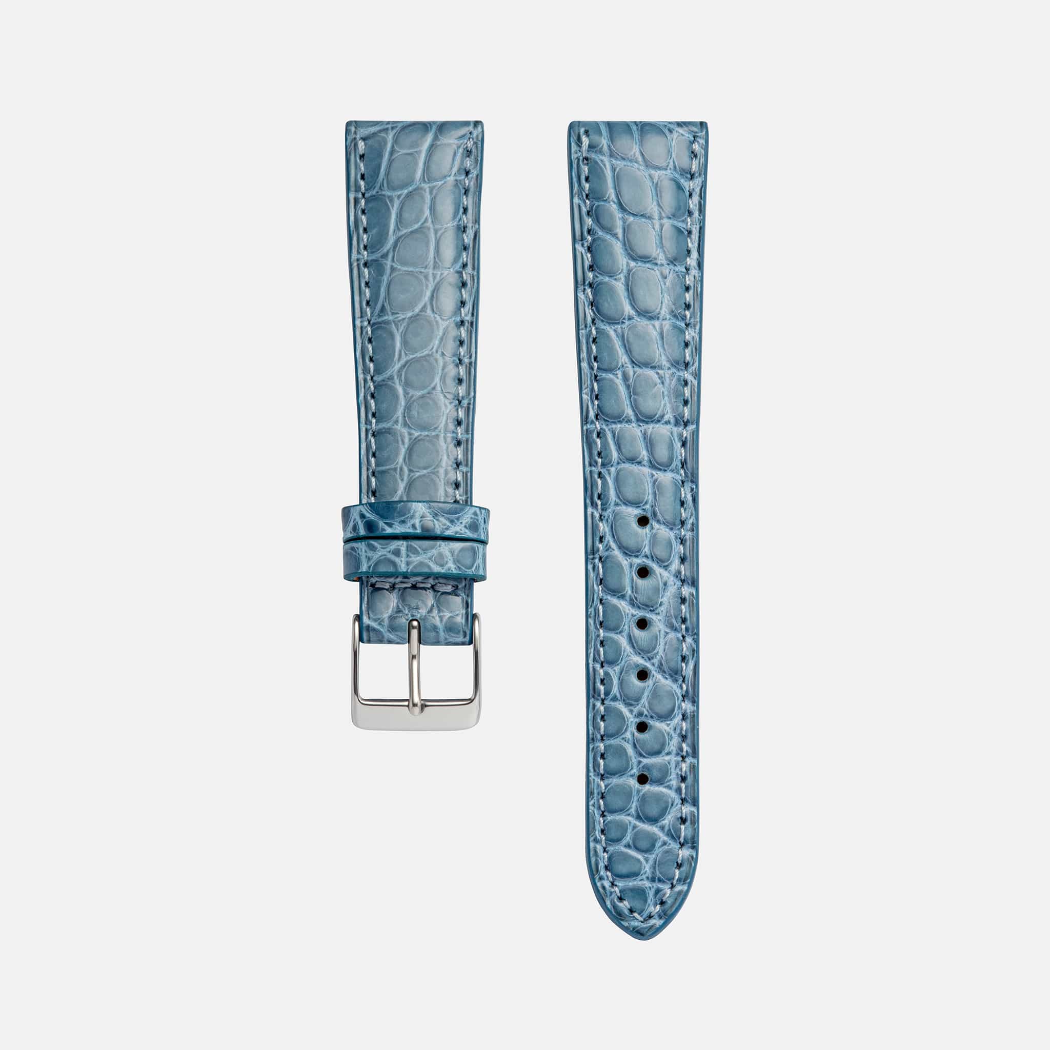 Bright â Uhrenarmband aus glĂ€nzendem Alligatorleder aus Louisiana - Image 13