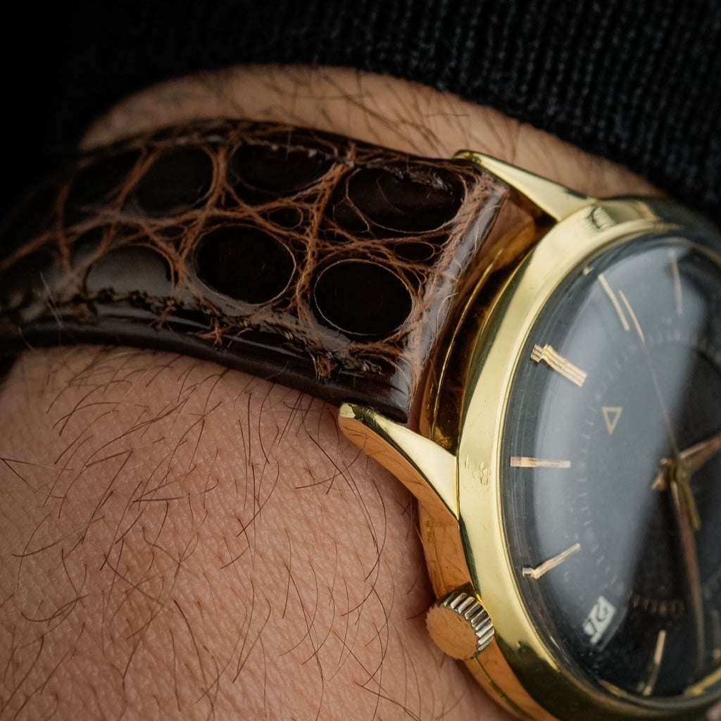 Bright â Uhrenarmband aus glĂ€nzendem Alligatorleder aus Louisiana - Image 2