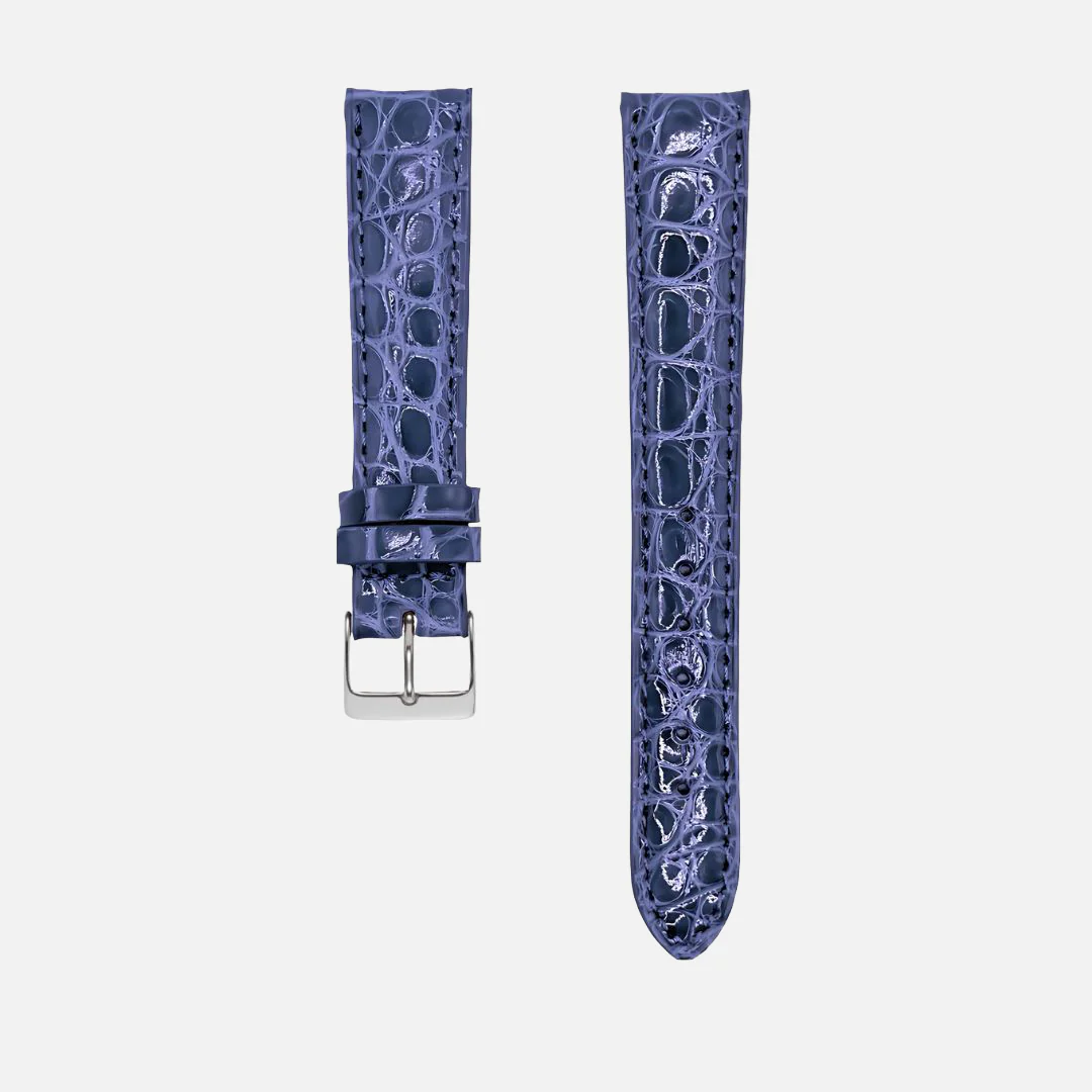 Bright â Uhrenarmband aus glĂ€nzendem Alligatorleder aus Louisiana - Image 20