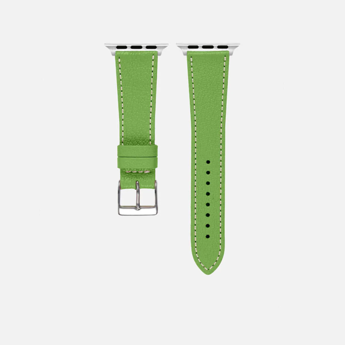 Hellgrünes kurzes Apple Watch Armband- Biarritz - Image 4