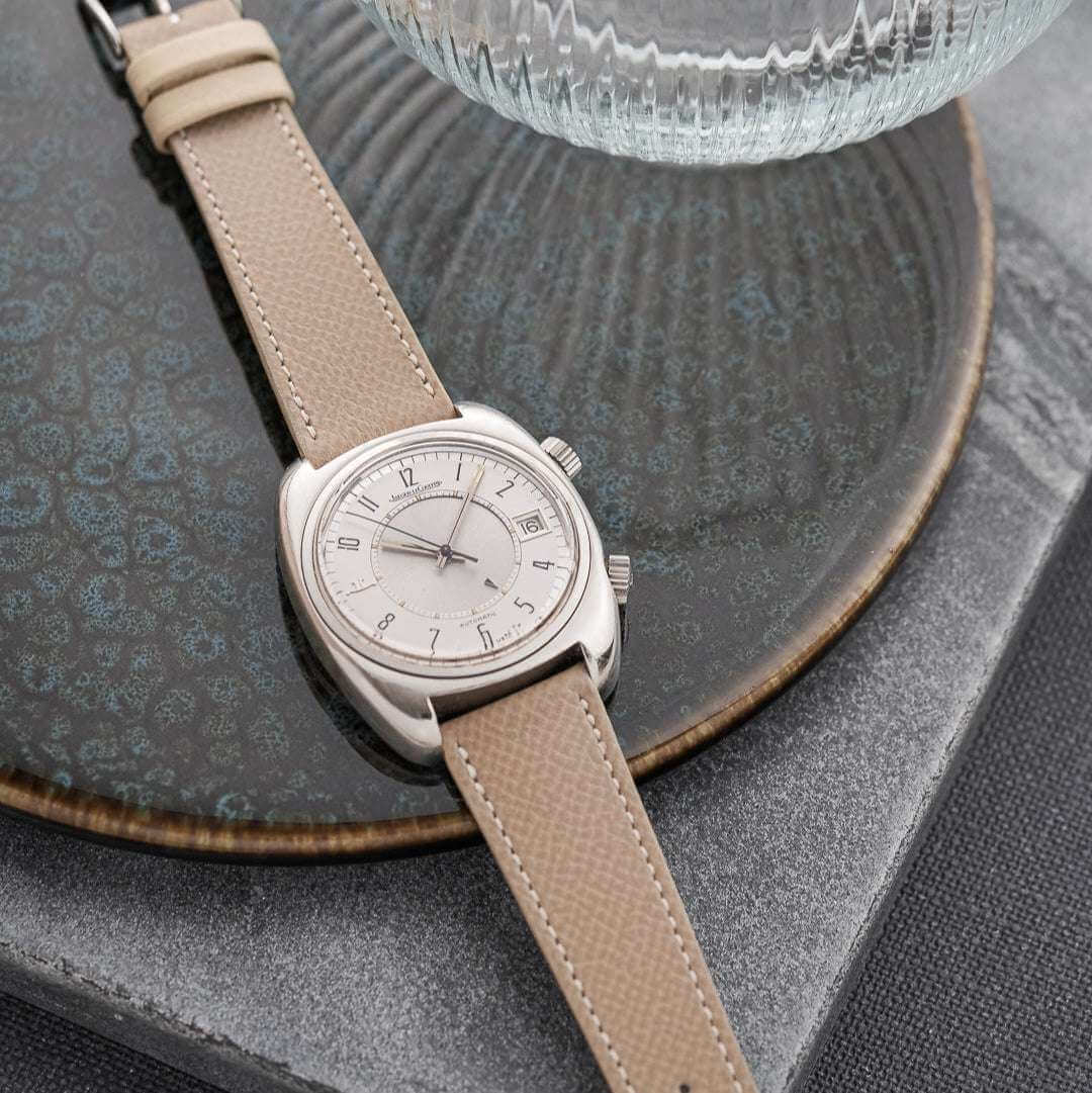 Epsom – Armband aus edlem Kalbleder mit beigen Akzenten - Image 2