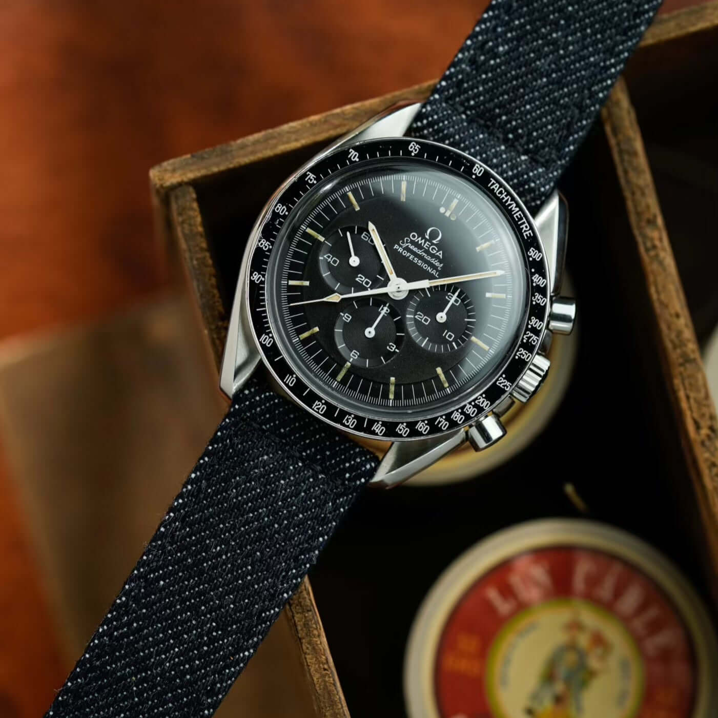 Jeans – Uhrenarmband aus hochwertigem japanischem Denim - Image 3
