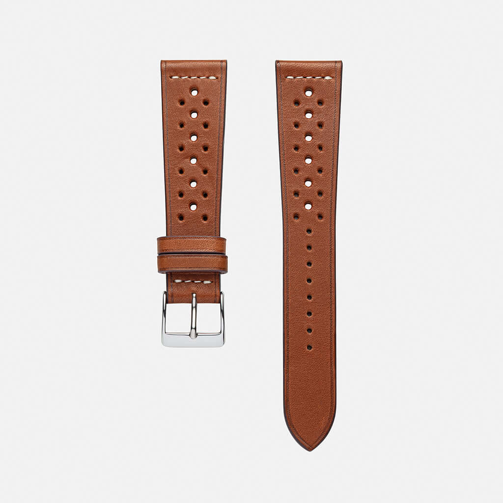 Paris Racing – Armband aus Barenia-Leder mit sportlicher Lochprägung - Image 13