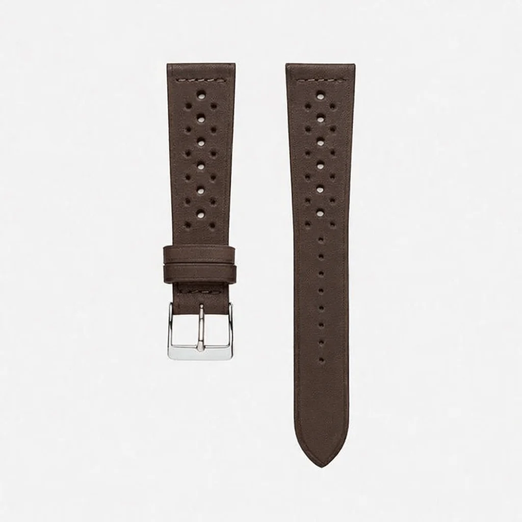 Paris Racing – Armband aus Barenia-Leder mit sportlicher Lochprägung - Image 6