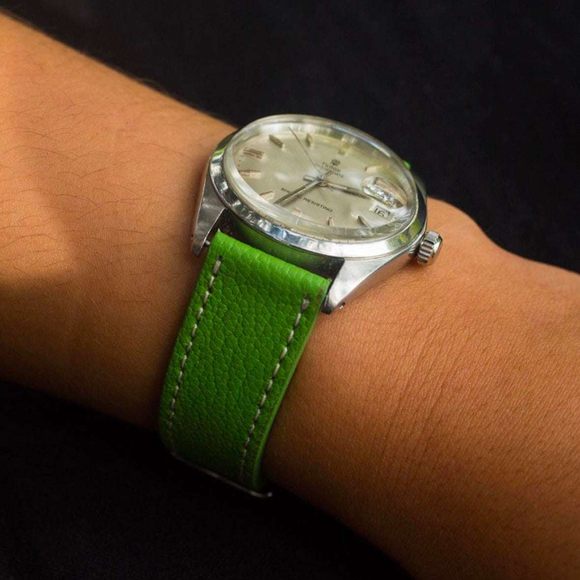 Biarritz Bunt – Armband aus französischem Ziegenleder in kurzer Ausführung - Image 18