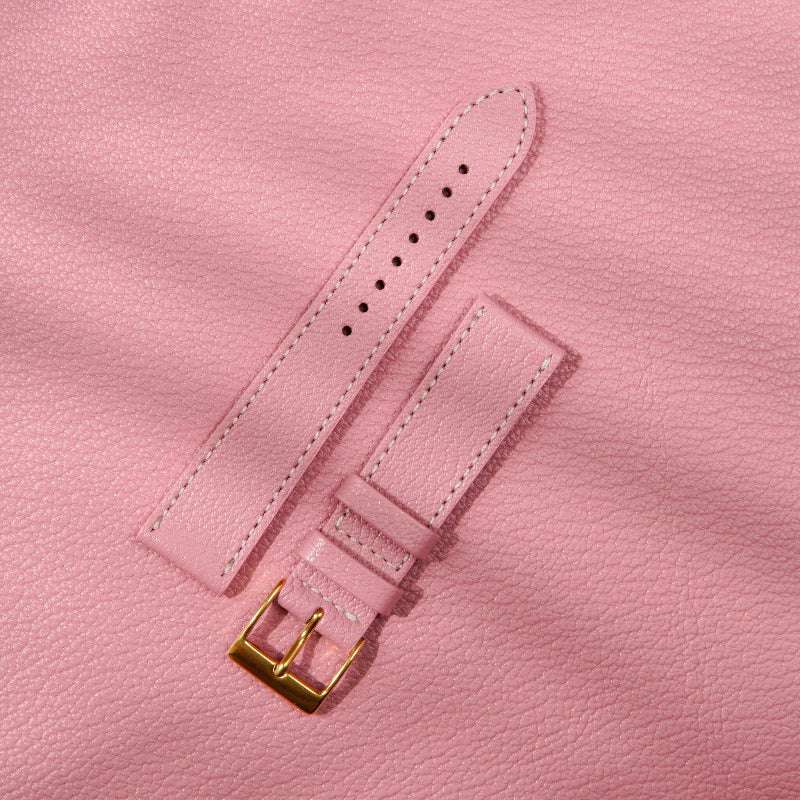 Biarritz Bunt – Armband aus französischem Ziegenleder in kurzer Ausführung - Image 4