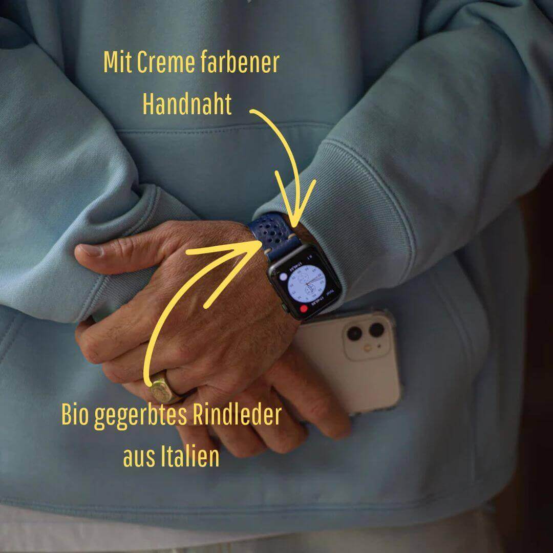 Rallye Lederband für Apple Watch - Image 6
