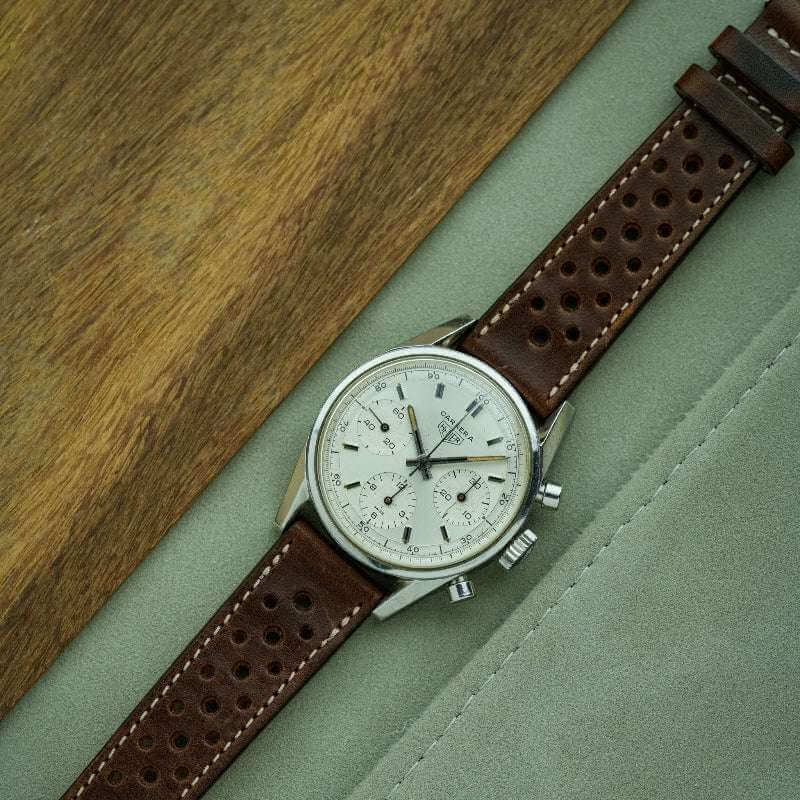 Dublin Rallye – Armband aus Horween Dublin Leder mit Rallye-Optik - Image 14