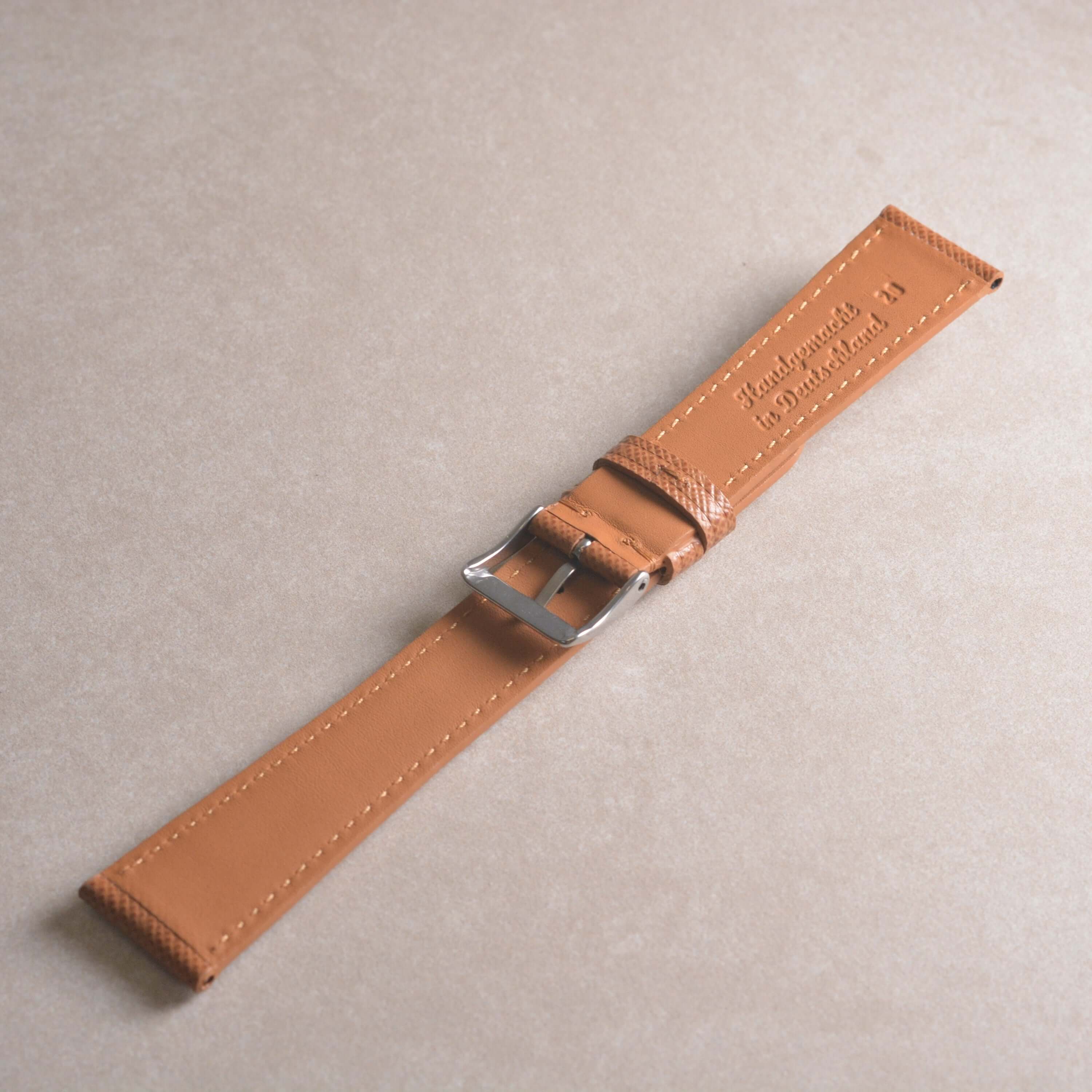 Saffiano – Uhrenarmband mit charakteristischer Saffiano Kreuzprägung - Image 16