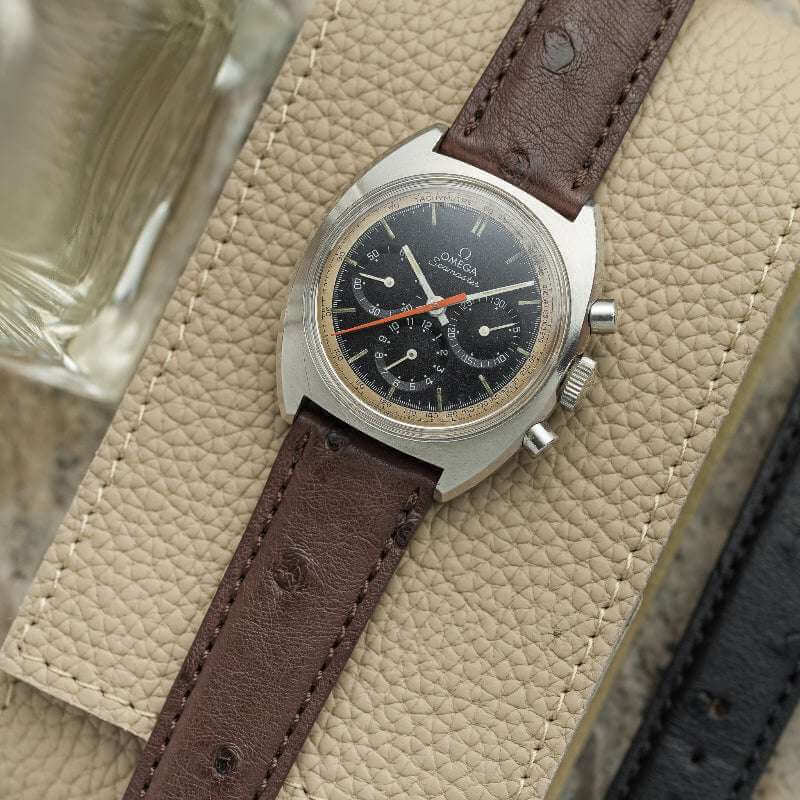 Johannesburg – Uhrenarmband aus feinem Straußenleder - Image 7