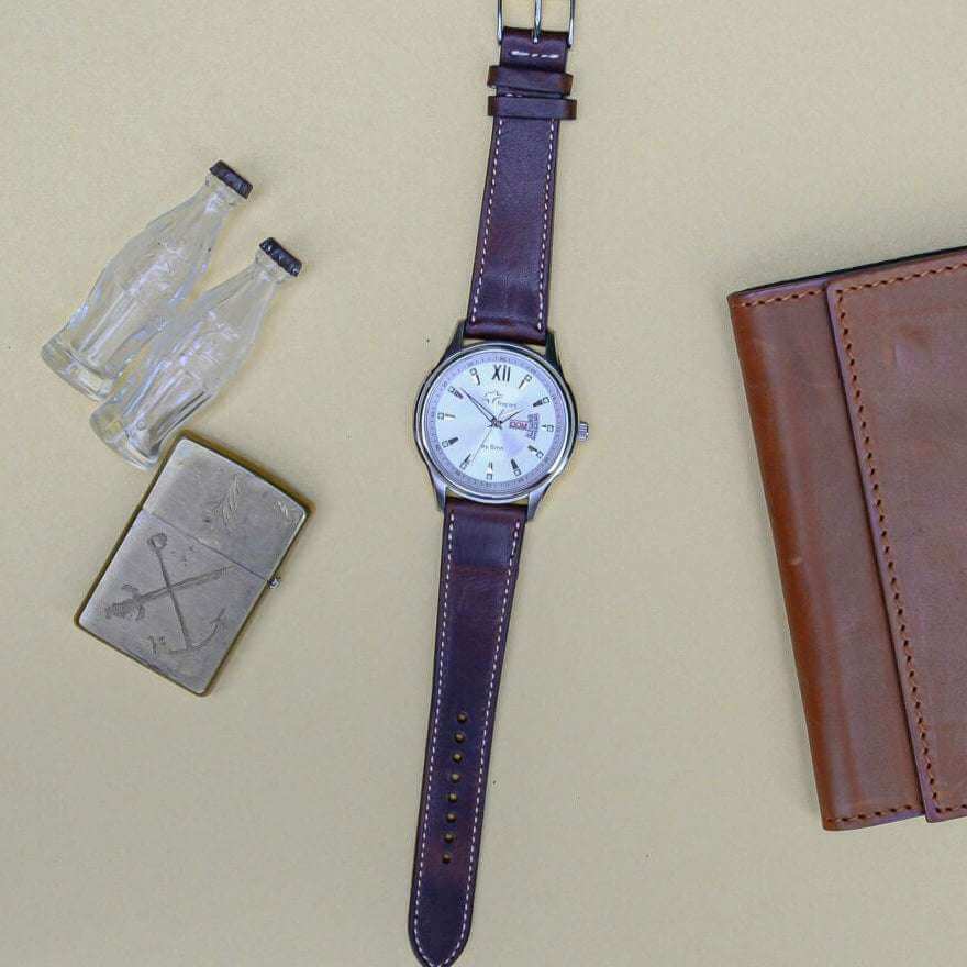 Dublin – Uhrenarmband aus Horween Dublin Leder - Image 10