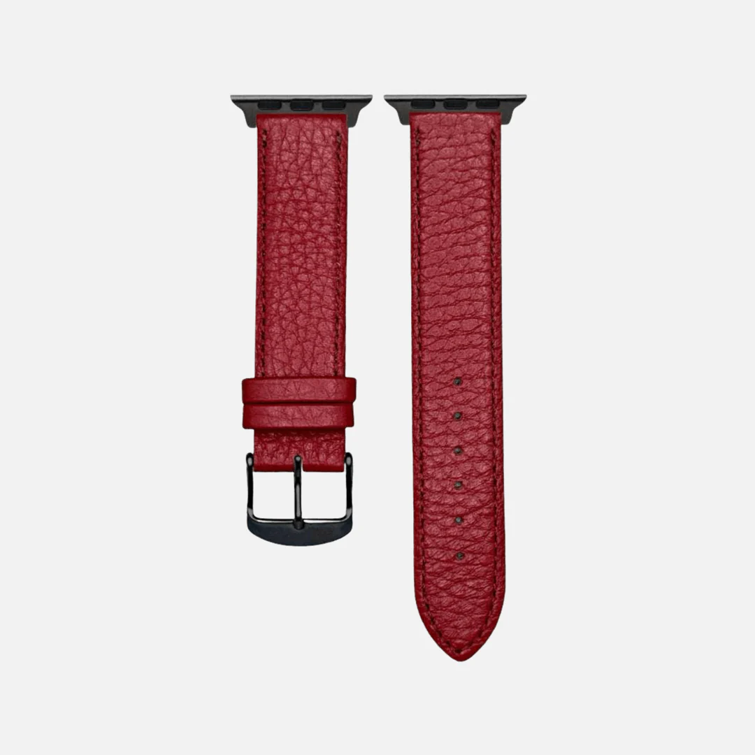Uhrenarmband Apple Watch – Handgefertigtes Hirschleder - Image 11