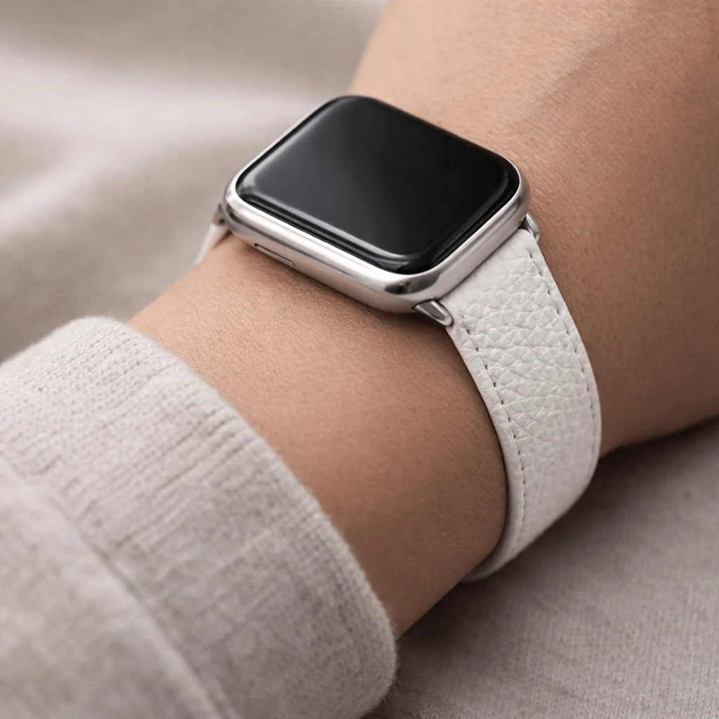 Uhrenarmband Apple Watch – Handgefertigtes Hirschleder - Image 21