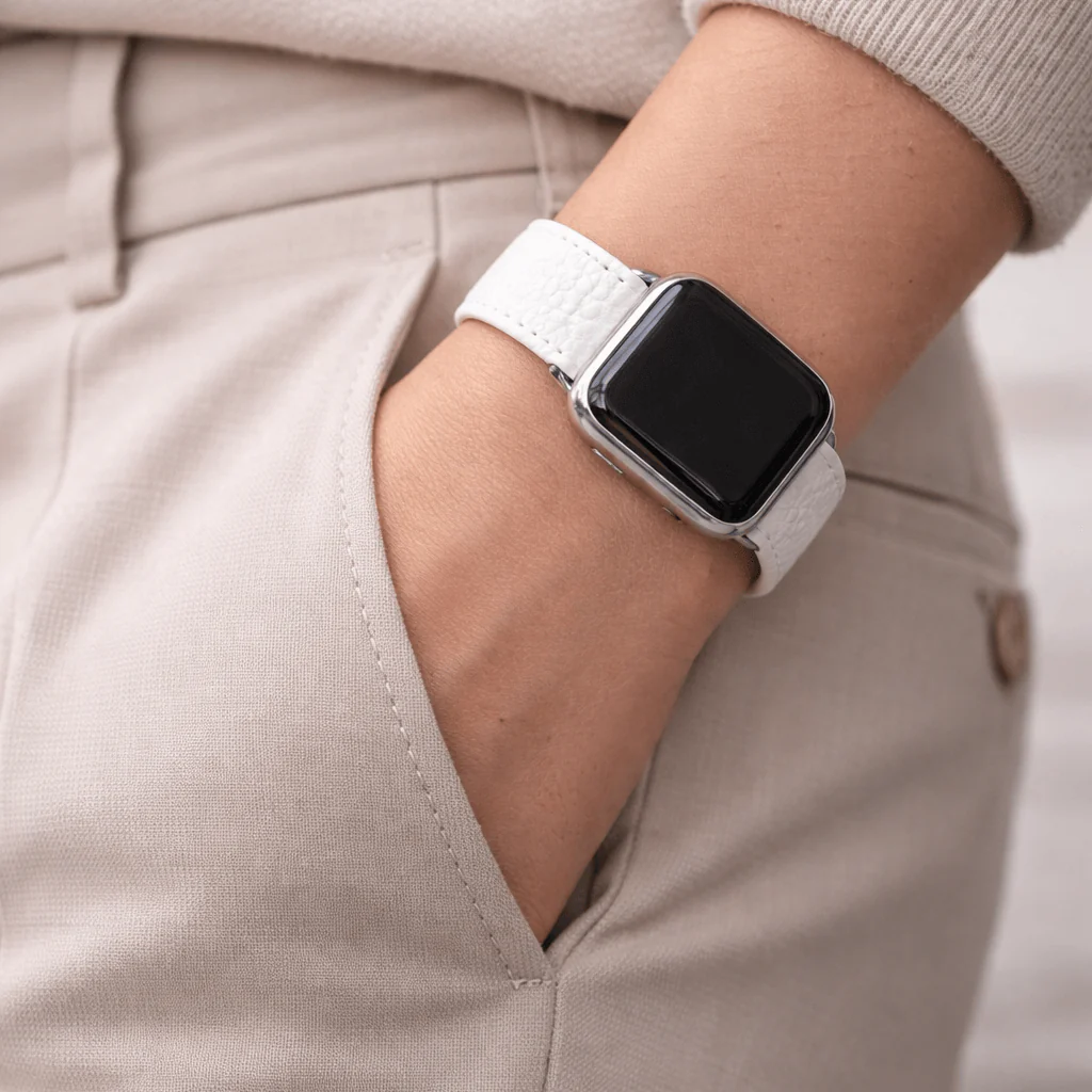 Uhrenarmband Apple Watch – Handgefertigtes Hirschleder - Image 22