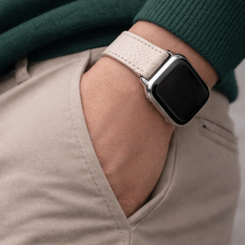 Uhrenarmband Apple Watch – Handgefertigtes Hirschleder - Image 28