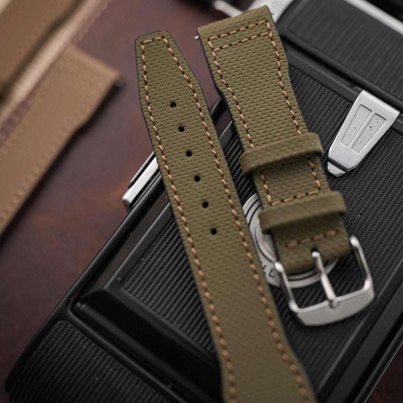Pilot – Wasserfestes Uhrenarmband aus Leder für große Fliegeruhren - Image 2