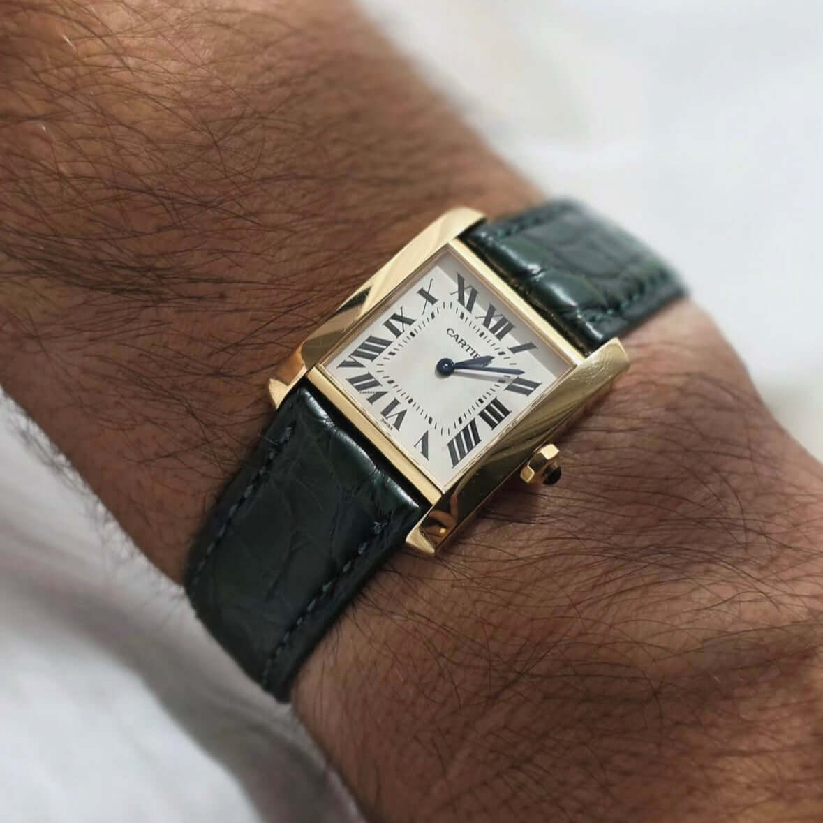 Frosted – Armband aus edlem, matt gefinishtem Louisiana-Alligatorleder - Image 26