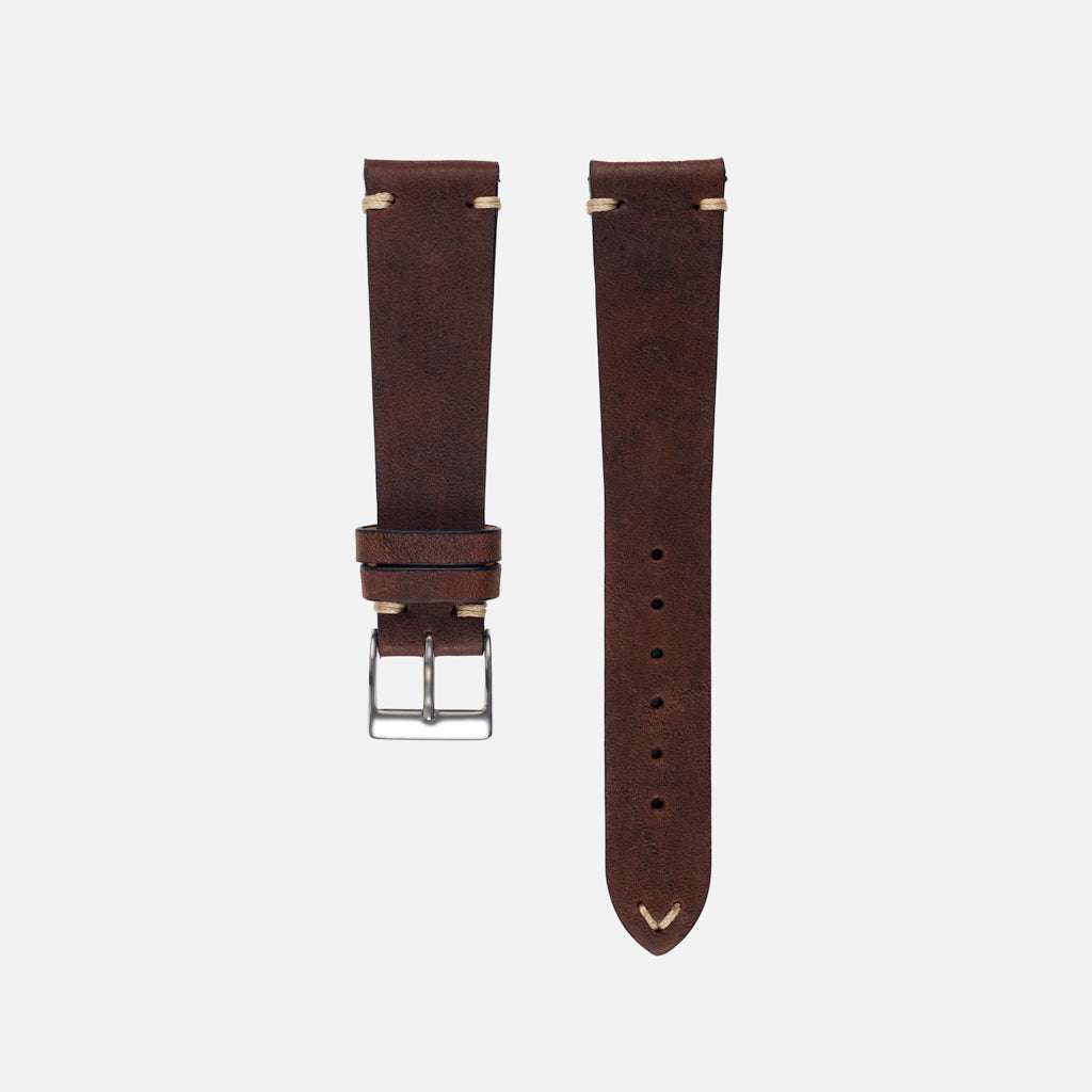 Verde – 20mm Uhrenarmband aus pflanzlich gegerbtem Olivenleder - Image 6