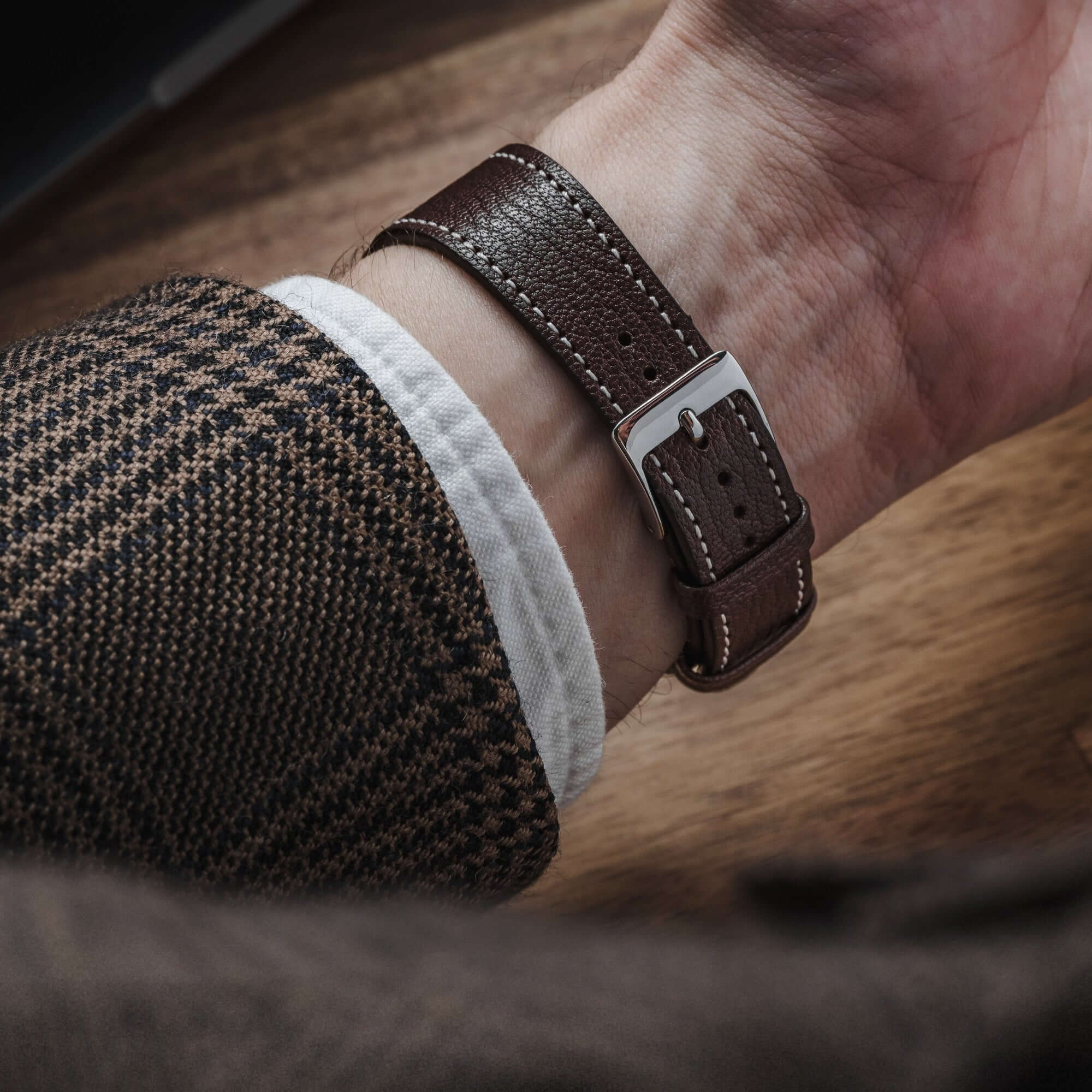Biarritz – Uhrenarmband aus französischem Ziegenleder - Image 18