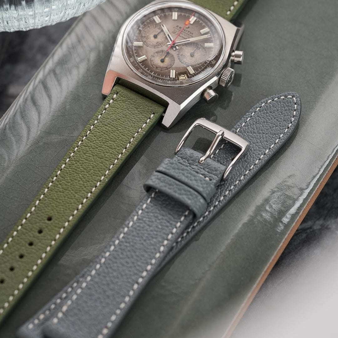 Biarritz – Uhrenarmband aus französischem Ziegenleder - Image 3