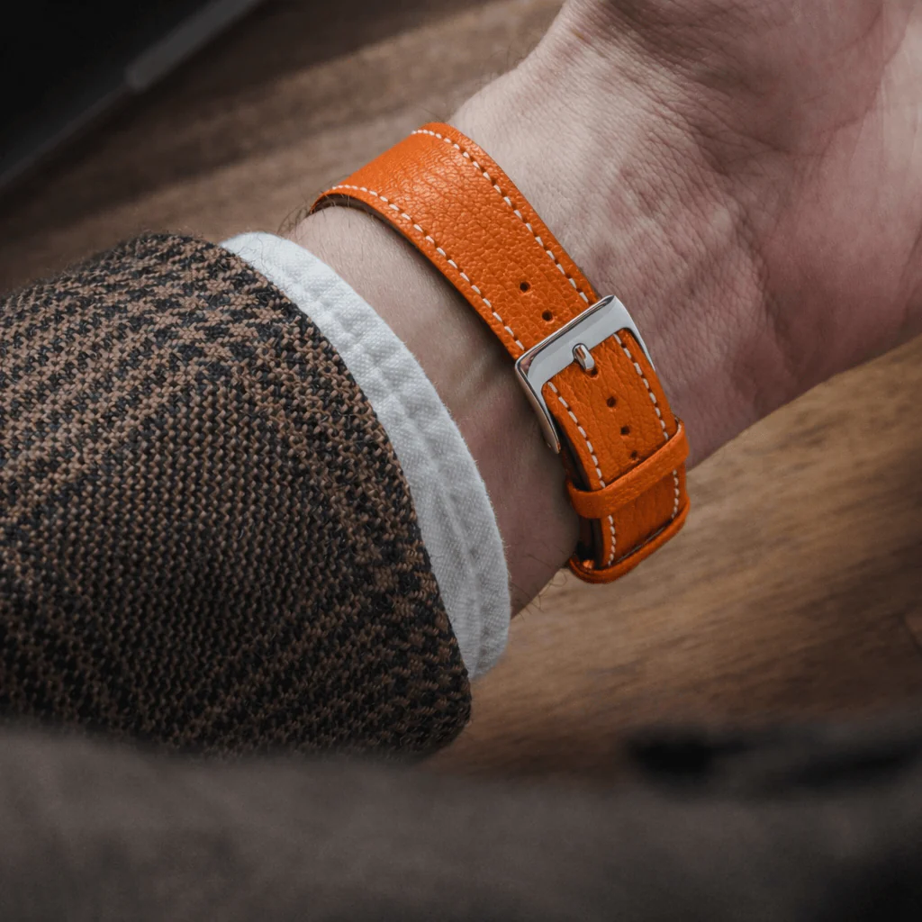 Biarritz – Uhrenarmband aus französischem Ziegenleder - Image 46