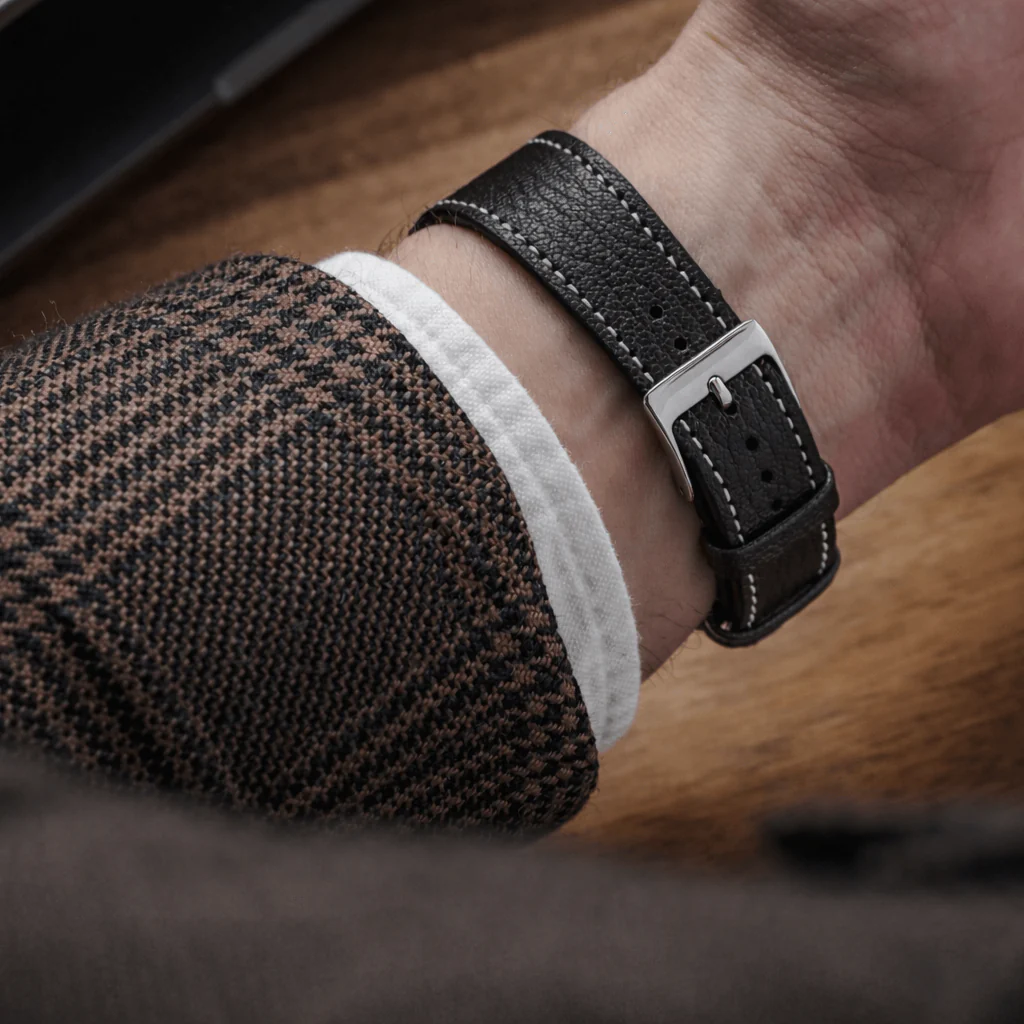 Biarritz – Uhrenarmband aus französischem Ziegenleder - Image 9