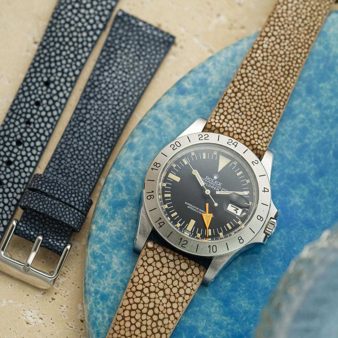 Marine – Uhrenarmband aus hochwertigem Rochenleder - Image 10