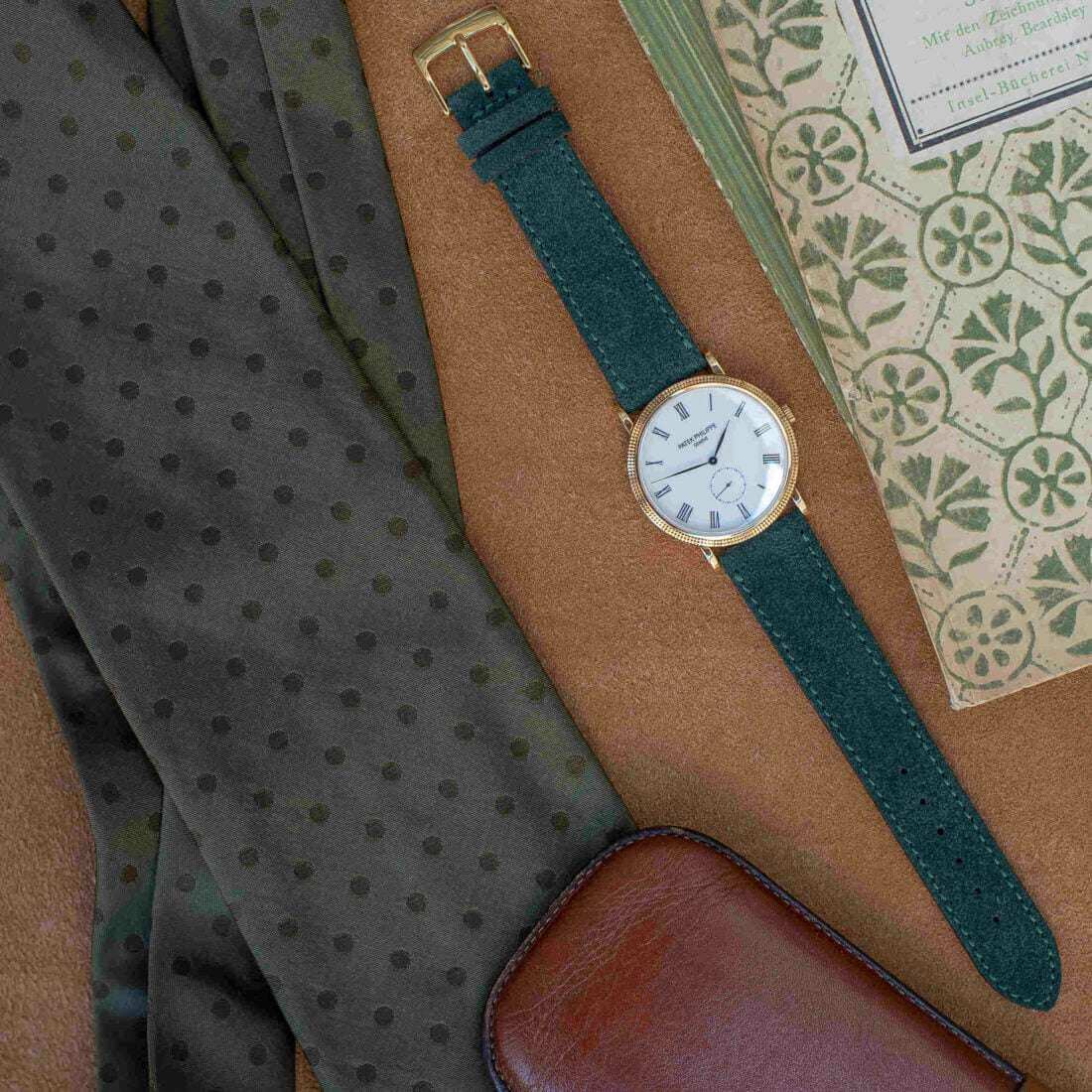 Nizza – Uhrenarmband aus feinem Wildleder - Image 60