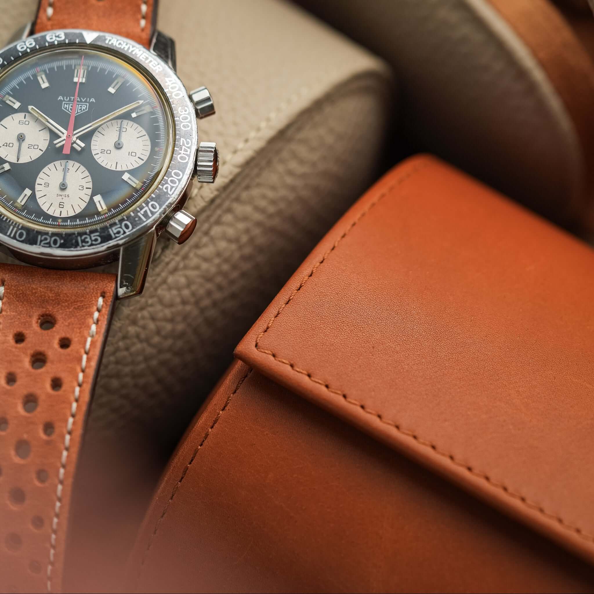 Uhrenrolle für eine Uhr Héritage – Feinstes französisches Barenialeder - Image 13