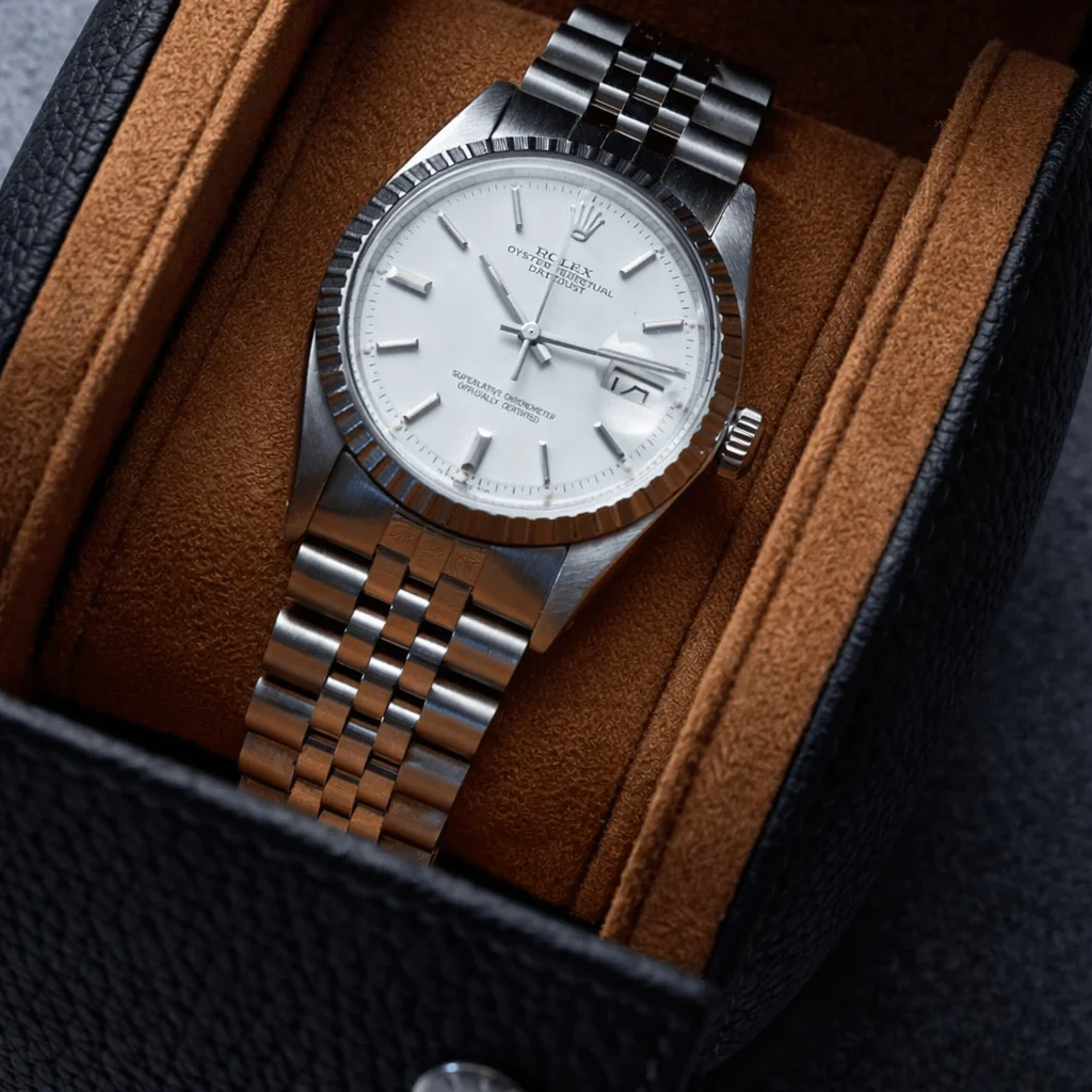 Uhrenrolle für eine Uhr Signature – Hochwertiges deutsches Togoleder - Image 29