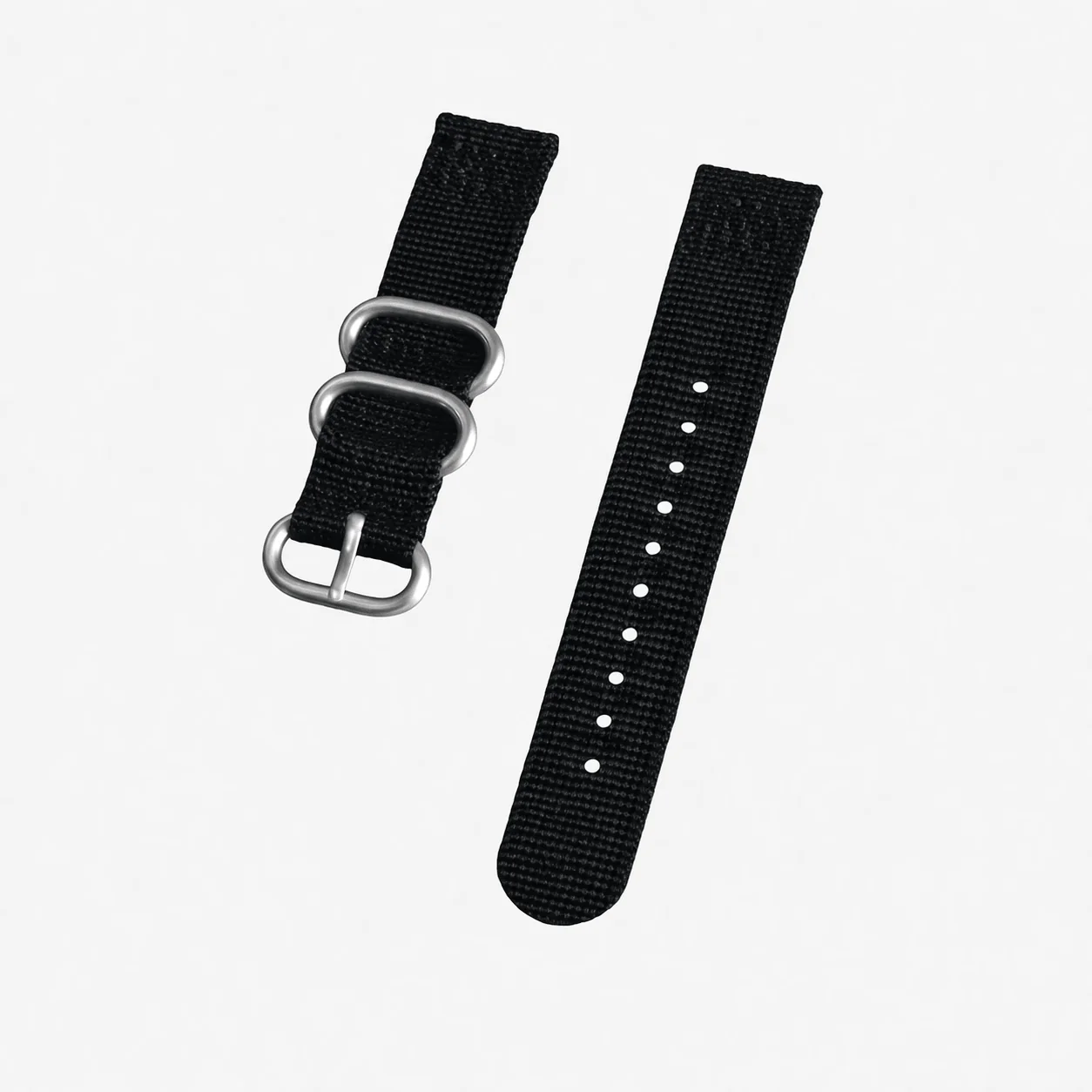 Cotton – Zweiteiliges Nylon-Uhrenarmband im Textil-Look